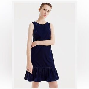J. Crew Navy Blue Sleeveless Dress